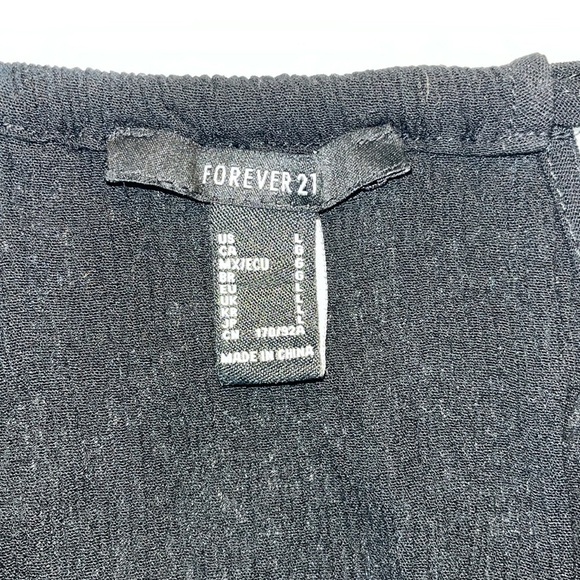 Forever 21 Floral Embroidered Cropped Cami size Large - Picture 6 of 6